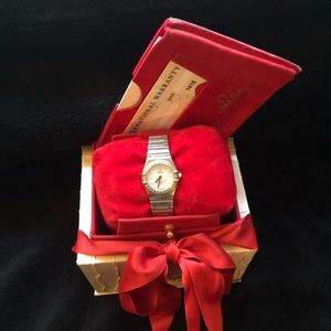 Omega Jewelry - Omega Constellation w/ Diamond Bezel Omega Jewelry - Omega Constellation w/ Diamond Bezel